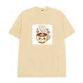 PrintSage 230g Snow-Wash Streetwear T-Shirt SGBMC0103 - vdm_DG004_AP01 Front