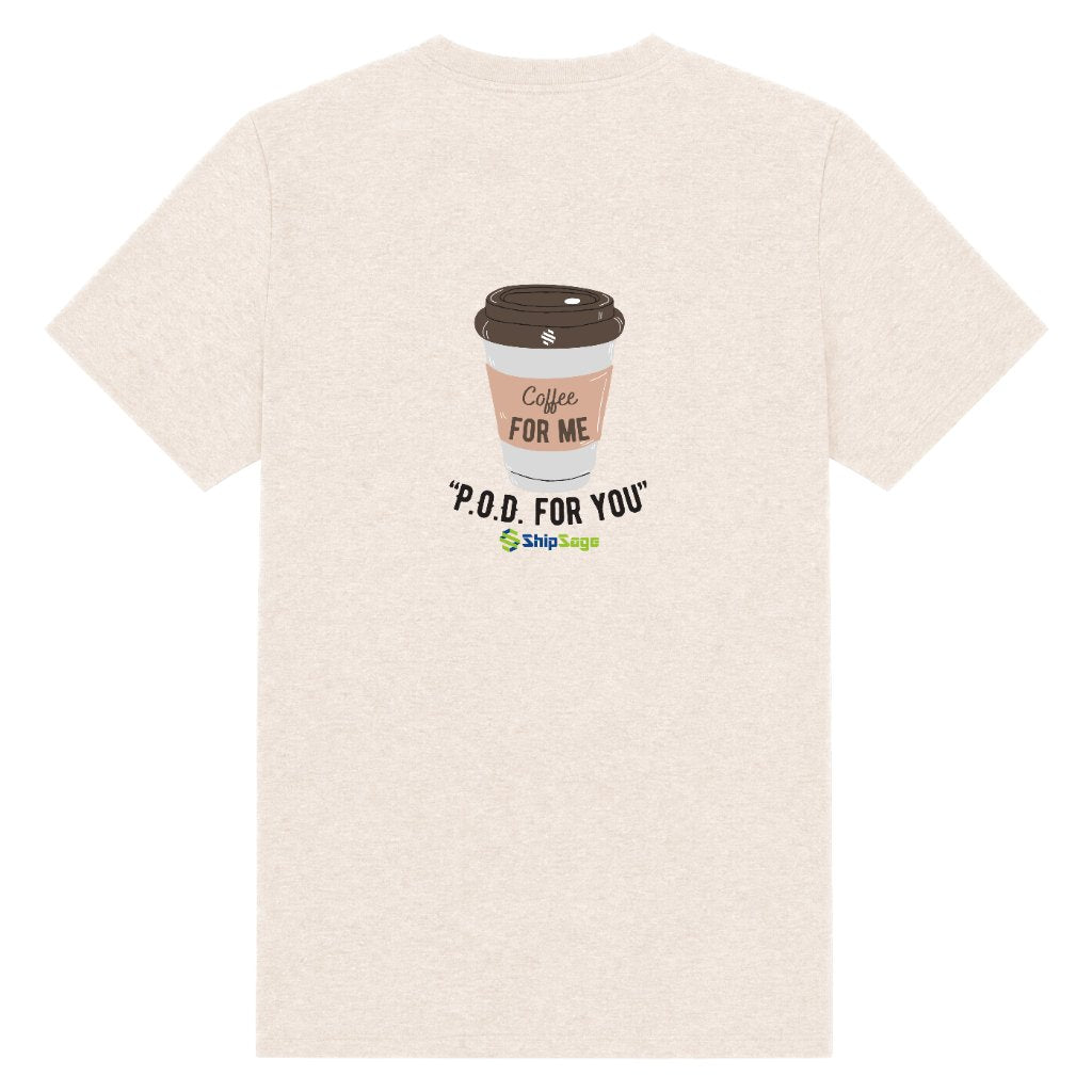 BasePrint 180g Women's Basic Colored Cotton T-Shirt SGBFCPE0101 - vdm_DG100_AP01 Back
