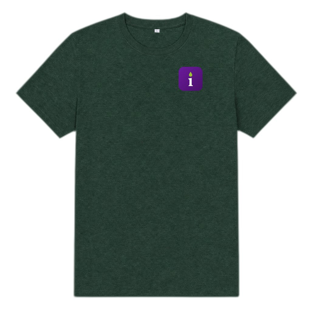 BasePrint 180g Women's Basic Colored Cotton T-Shirt SGBFCPE0101 - vdm_DG100_GN01 Front